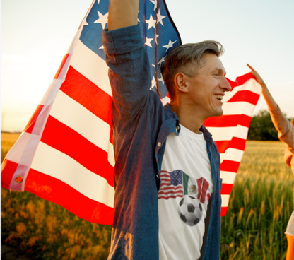 USA Mexico Canada Soccer T-Shirt | CONCACAF World Cup 2026 Fan Tee